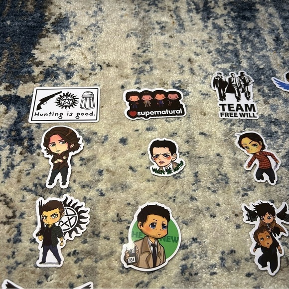 Supernatural 20 No Repeat Stickers - Picture 6 of 7
